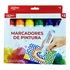 Set 6 Marcadores De Pintura Punta Redonda - Davinci Color 6 Colores