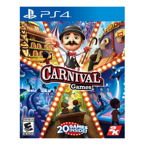 Carnival Games (2018)  Standard Edition 2K PS4 Físico
