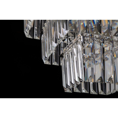Plafon Cristal Sirius Imperial 9 Luces G9 Deco Moderno Pal 