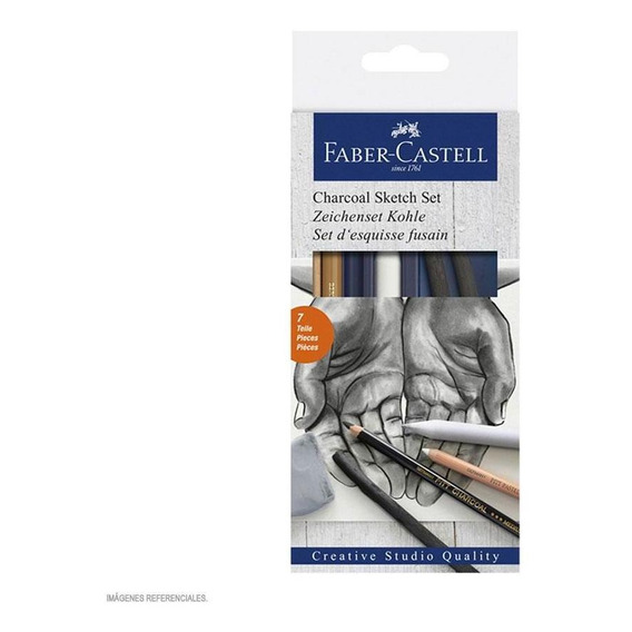 Set Sketch Carboncillo Faber-castell