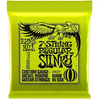 Encordado Ernie Ball 7 Cuerdas 10-56 Guitarra Electrica 2621