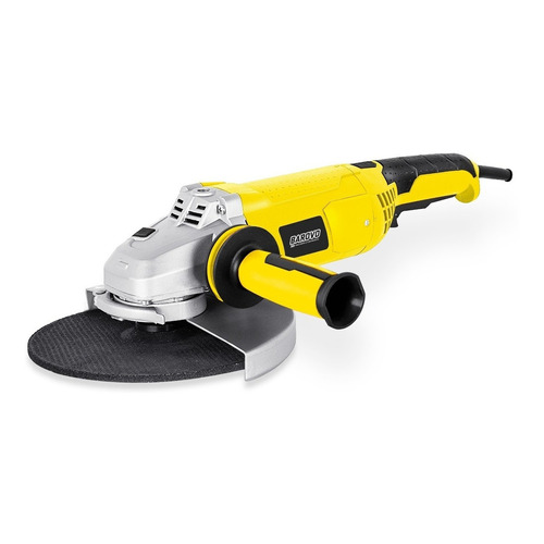 Amoladora Angular 7 Barovo 2000w, Color Amarillo Aa2k3 Frecuencia 50 Hz