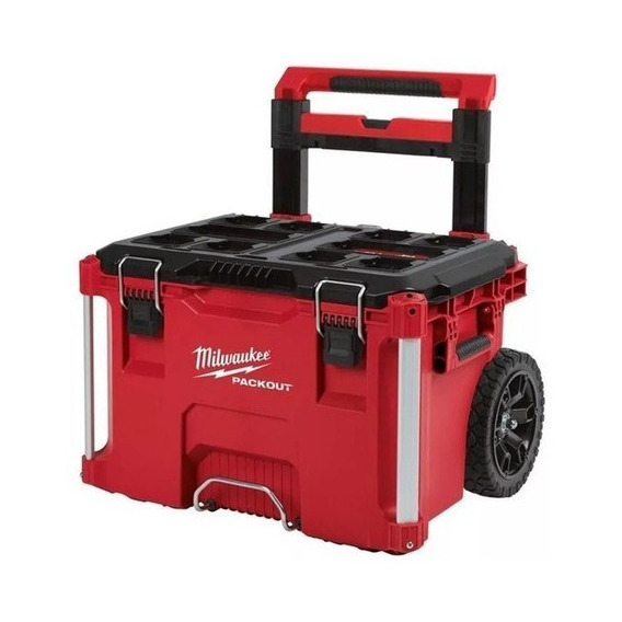 Caja De Herramientas Milwaukee 48-22-8426 De Plástico Con Ruedas 22.1  X 18.6  X 25.6  Roja