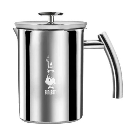 Espumador De Leche Acero Inoxidable Bialetti 330ml 6 Tazas 