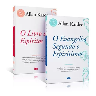 Kit O Evangelho Segundo O Espiritismo + O Livro Dos Espíritos - 14x21 - Ide Editora