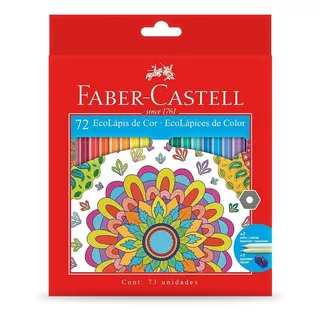 Lápis De Cor 72 Cores Faber Castell
