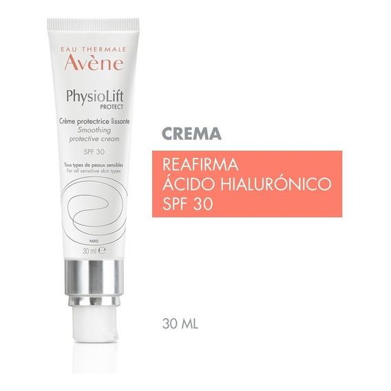 Avene Physiolift Crema Protectora Solar Spf30 X 30 Ml Momento de aplicación Día Tipo de piel Sensibles