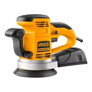 Lijadora   Roto Orbital Ingco Rs4501.2 Con Sistema Velcro  Naranja 50hz/60hz 450w 220v-240v