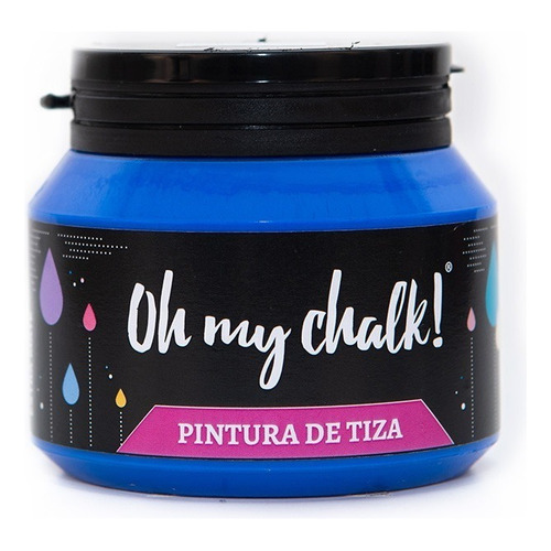 Oh My Chalk! Pintura De Tiza - Tizada 210 Cc. Colores Color French Blue