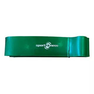 Banda De Poder Elástica Verde Sportfitness 100/120lb Tension