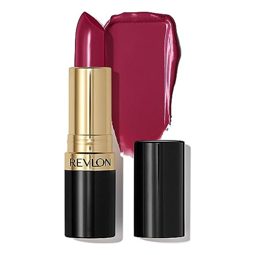 Labial Revlon Lipstick Super Lustrous color bombshell red cremoso