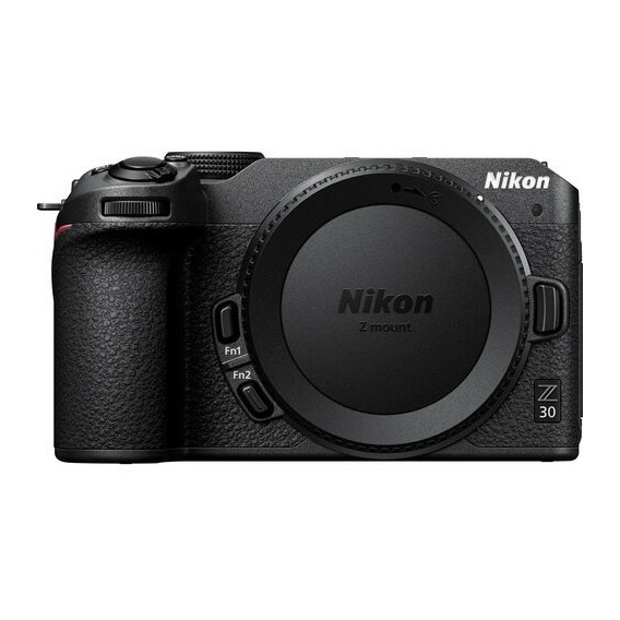 Camara Mirrorless Nikon Z30 Body 20.9mp Vloggers Y Streamers Color Negro