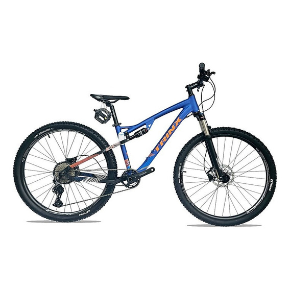 Bicicleta Trinx Brave 1.8 Aro 29 Doble Suspensión Enduro Color Azul Tamaño Del Cuadro M/l
