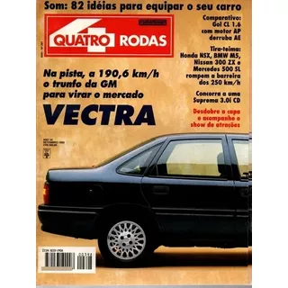 Revista Revista Quatro Rodas / Ano1993 Vectra