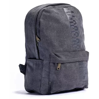 Mochila Unisex Lona Tipo Jean