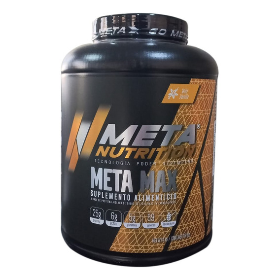 Proteina Meta Nutrition Meta Max 4 Libras Aislada 59 Servs