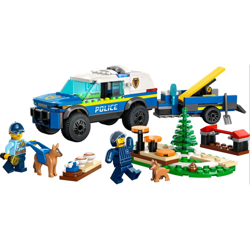 Lego City 60369 Entrenamiento Móvil Para Perros Policía
