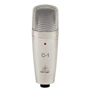Micrófono Behringer Profesional C-1 Condensador Cardioide Plata