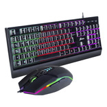 Kit Teclado + Mouse Gamer Xemoki Gk807 Luces - Pc Notebook