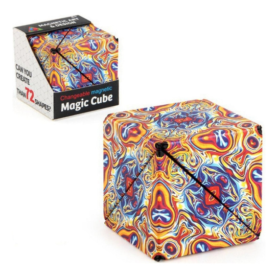 Cubo Magico Magnetico Rubik 3d Cambia Forma 70+ Figuras 