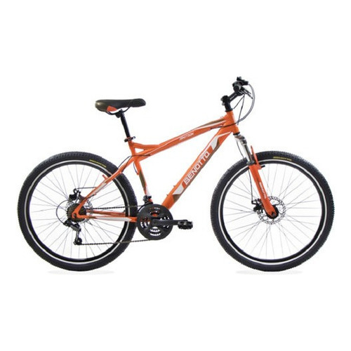 Bicicleta Benotto Montaña Doble Disco Mecanico R27.5 Hombre Color Naranja