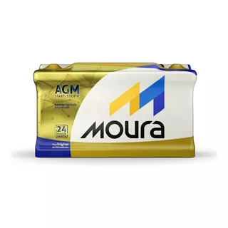 Bateria Moura Agm 70ah Volvo Xc60 Audi A3 Mini Cooper Ag70d