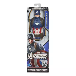 Avengers Capitan America Muñeco Titan Hero 30 Cm Orig Hasbro