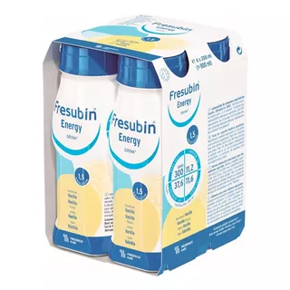 Fresubin Energy Drink 200ml - Baunilha - Kit Com 4
