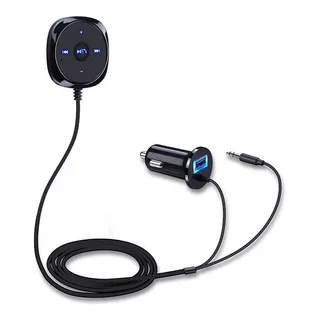 Receptor Bluetooth 4.0 Smart Control Micrófono Manos Libres Aux 3.5 Mm Automóvil 