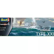 Revell German Submarine Type Xxi 5177 1/144 Rdelhobby Mza