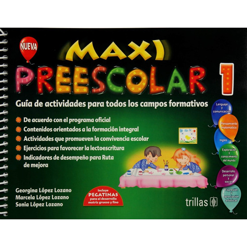 Maxi Preescolar 1 Guía De Actividades Para Todos Trillas