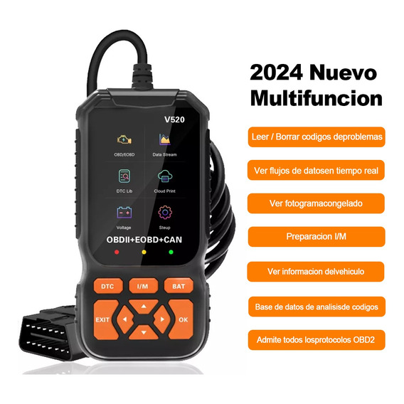 Obd2 Profesional Scanner Para Auto 35901 Códigos Avería