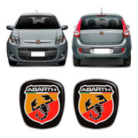 Kit 2 Adesivos Emblemas Abarth Fiat Palio