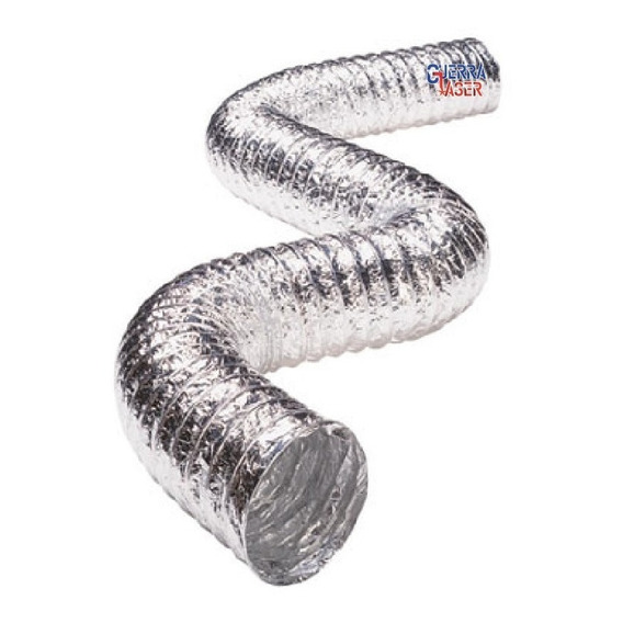 Manguera De Aluminio Flexible D Extraccion Aire Humo Polvo6 