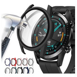 Case / Protector De Vidrio Templado Para Huawei Watch Gt2 46