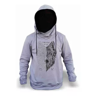 Sudadera Lobo Tribal