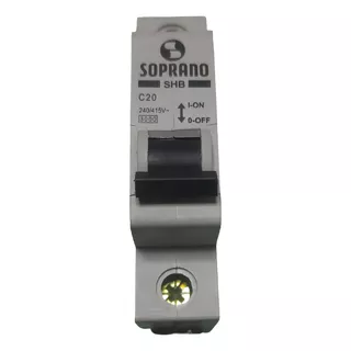 Disjuntor Monopolar Shb1 Gii C0 40a - Soprano