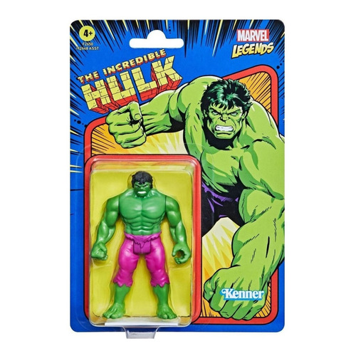 Figura Fan Hulk Marvel Legends Retro