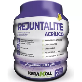 Rejunte Acrílico Rejuntalite Kerakoll - Milettia Pt 2kg