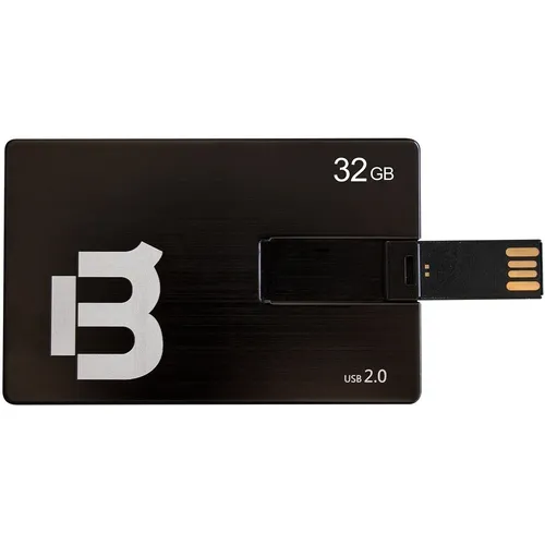 MEMORIA FLASH USB BLACKPCS 2105 32GB NEGRO TARJETA METALICA MU2105BL-32 - Código: MU2105BL-32 | Compra en Guadalajara