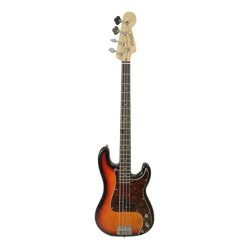 Bajo Eléctrico Mccartney Spb204 Precision Bass Sunburst Cantidad De Cuerdas 4 Color Sombreado Orientación De La Mano Diestro