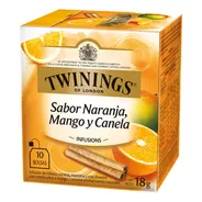Te Twinings Naranja Mango Canela Infusion - Caja X10 Sobres