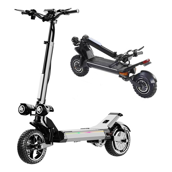 Scooter Eléctrico Plegable 80km/h Inteligente Duradero Patín