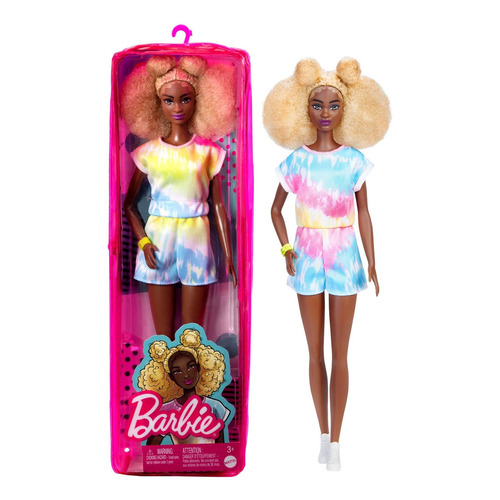 Muñeca Barbie Conjunto Tie Dye Y Accesorios