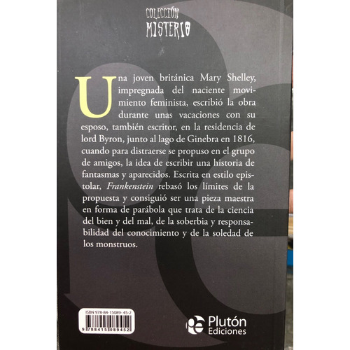 Frankenstein - Libro Pluton