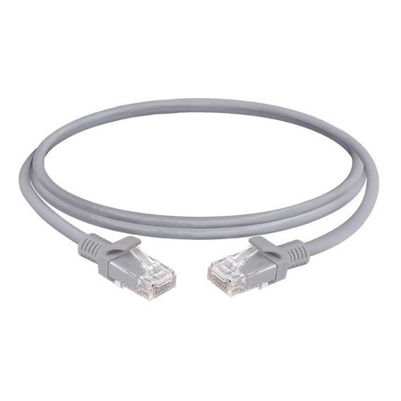 Cable De Red Utp Armado Cat5e Rj45 1 Metro - Tecnomati