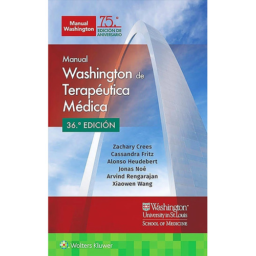 Crees Manual Washington De Terapéutica Médica 36ed/2020 Nuev