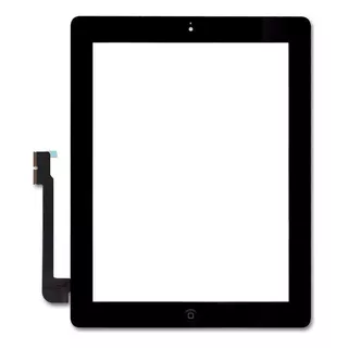 Cristal Tactil Touch Para iPad 3 4 A1416 A1458 Negro