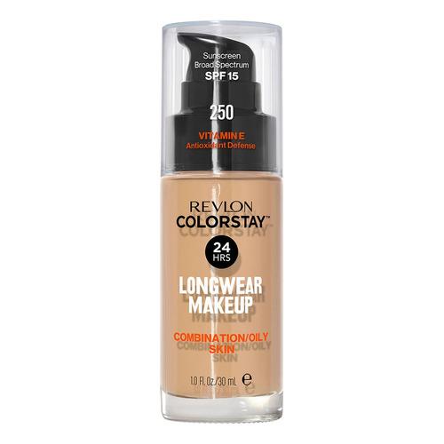 Base de maquillaje líquida Revlon ColorStay Combination Oily ColorStay Make Up tono 250 fresh beige - 29mL 0.1kg