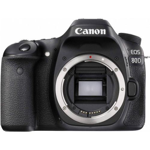  Canon EOS 80D DSLR color  negro 